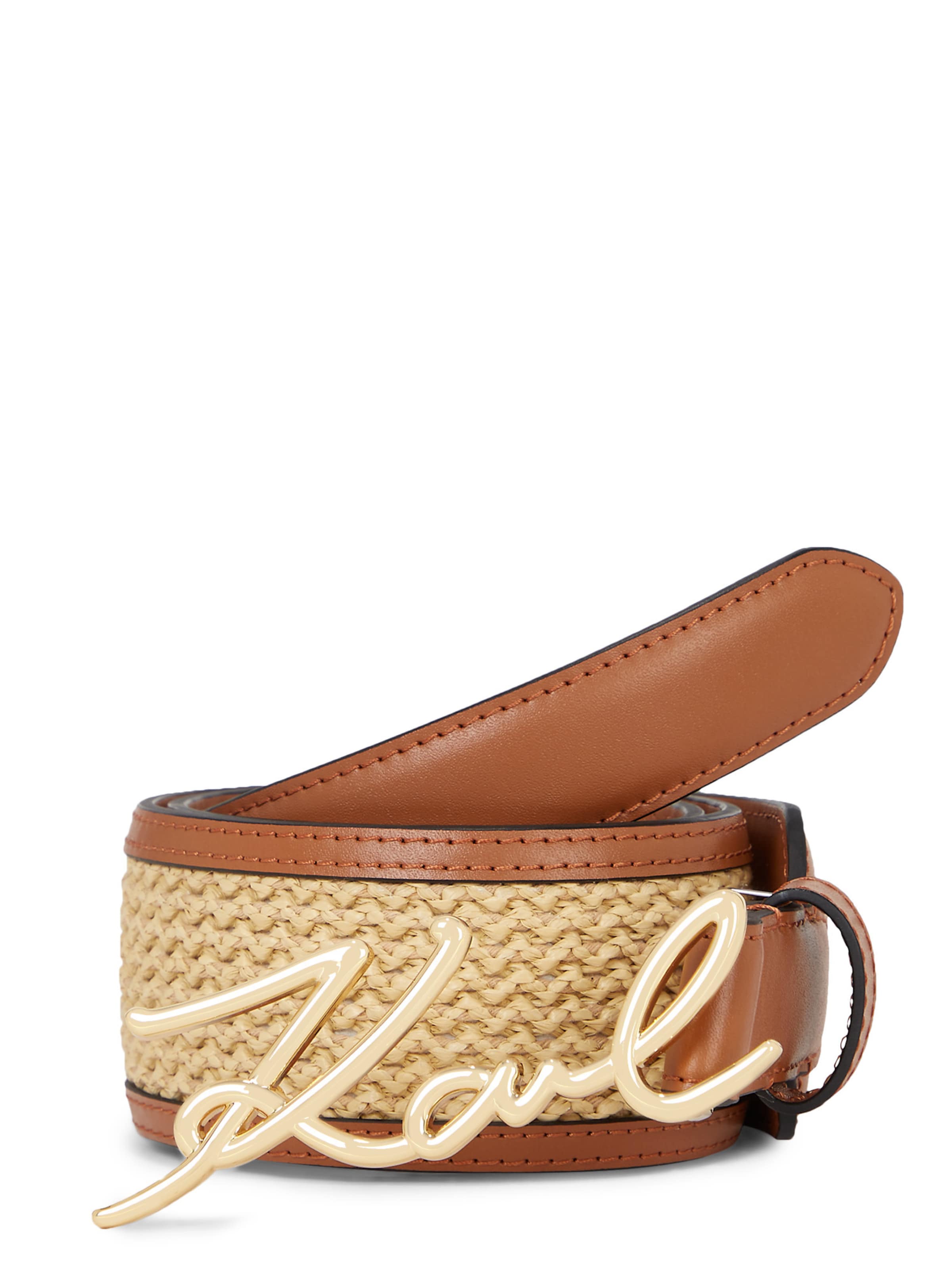 Karl Lagerfeld Bälte i brun: framsida