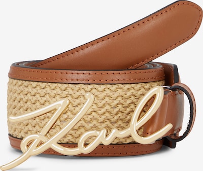 Karl Lagerfeld Vyö värissä ruskea / kulta, Tuotenäkymä