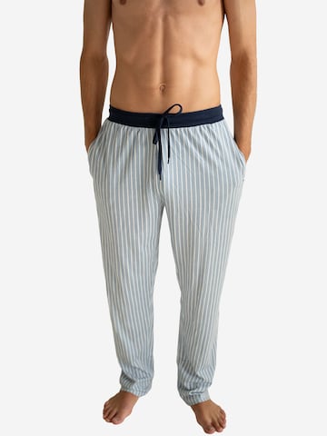 Phil & Co. Berlin Pyjamahose 'Cozy Classics' in Blau: Vorderseite