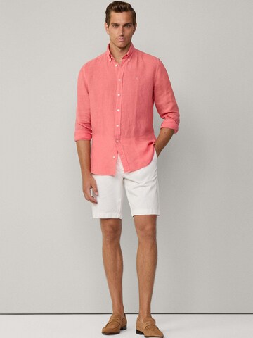 Coupe regular Chemise 'Ess' Hackett London en orange