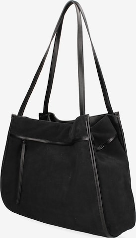 Borsa a spalla di Gave Lux in nero: frontale