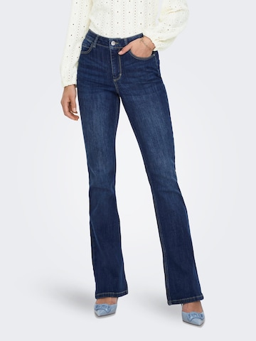 JDY Flared Jeans 'Jackie' in Blue: front