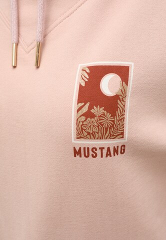 MUSTANG Sweatshirt in Pink