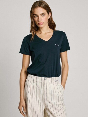 T-shirt 'Macy' Pepe Jeans en bleu : devant