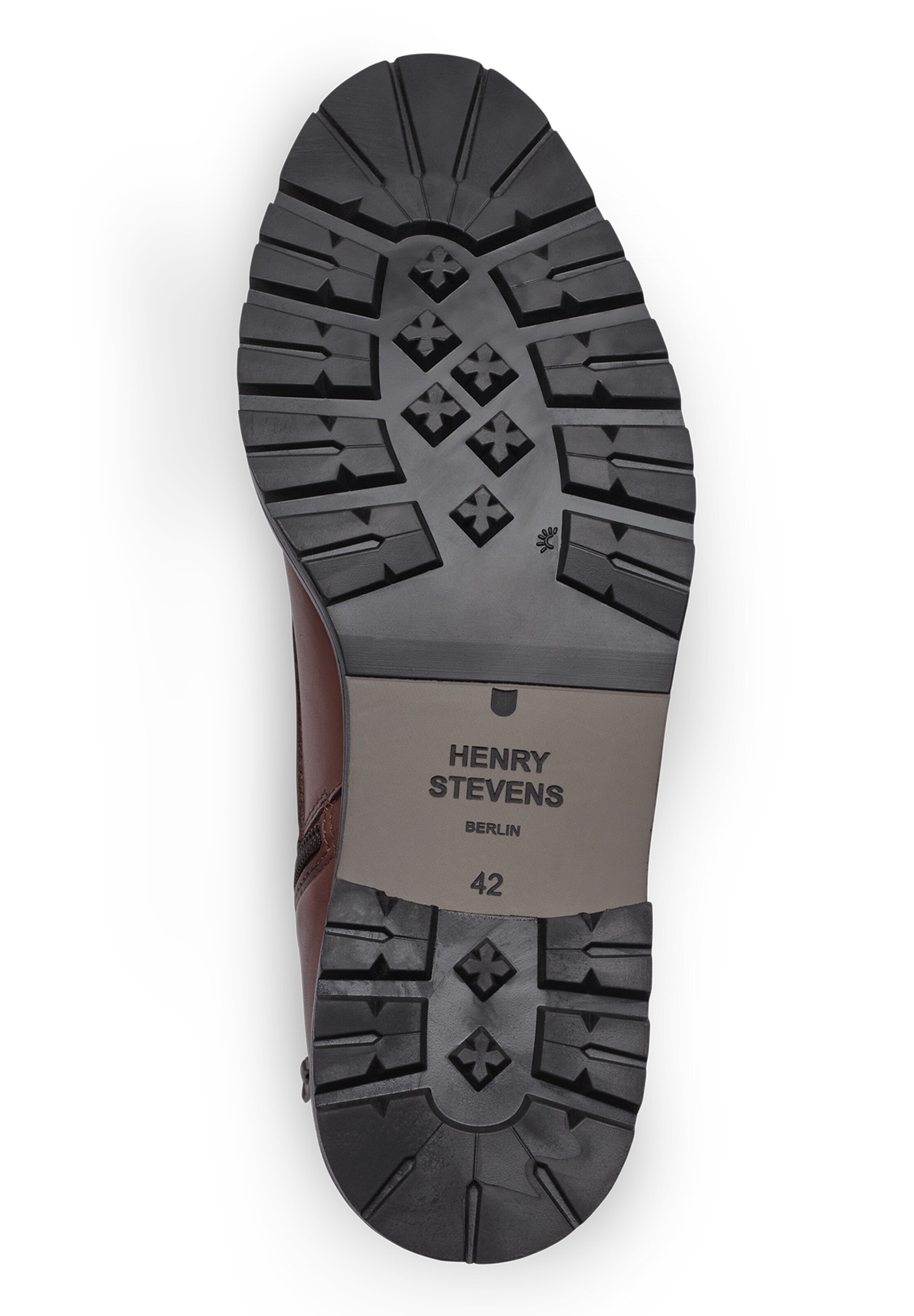 Henry Stevens Lace-up boots 'Wallace' in Brown