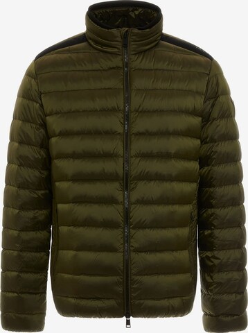 GUESS Between-Season Jacket in Green: front