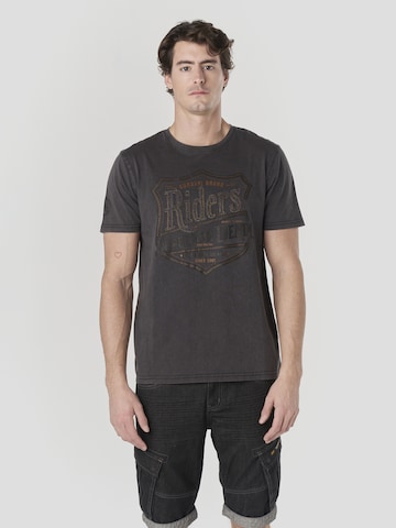 KOROSHIMajica - crna boja: prednji dio