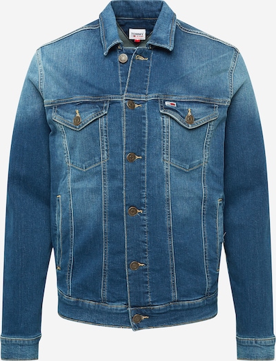 Tommy Jeans Veste mi-saison en bleu denim, Vue avec produit