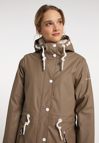 Manteau mi-saison DreiMaster Maritim en marron