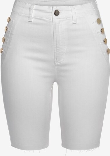 Jeans VIVANCE pe auriu / alb, Vizualizare produs
