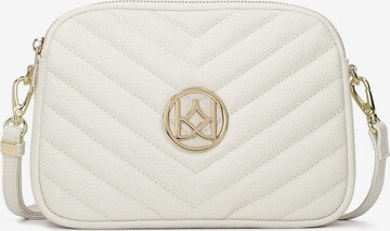 Kazar Crossbody bag in White: front