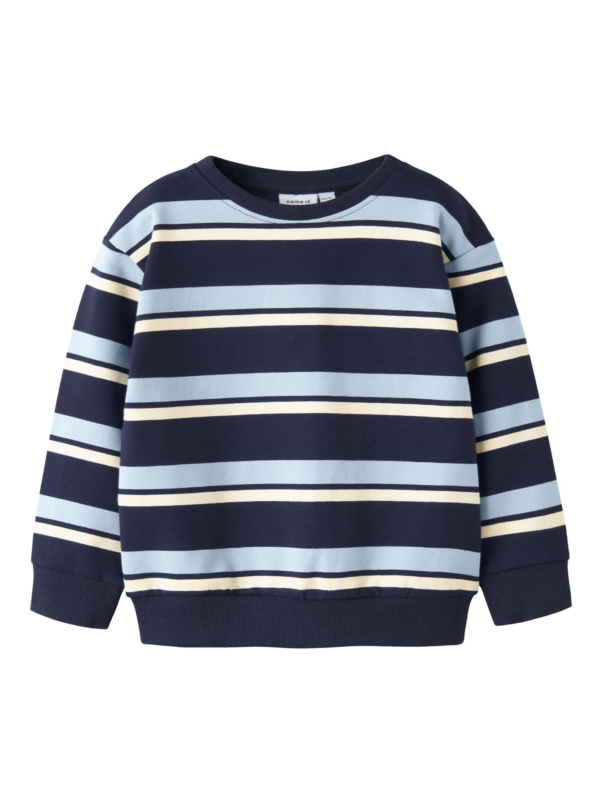 Sweat NAME IT en bleu : devant