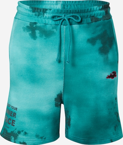 Pacemaker Pants 'Taha' in Aqua / Cyan blue / Dark grey / Black, Item view