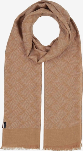 bugatti Scarf in Brown: front