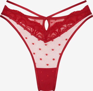 Hunkemöller Thong 'Pippa' in Red: front