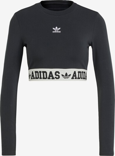 ADIDAS ORIGINALS Majica | črna / bela barva, Prikaz izdelka