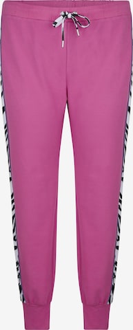 TruYou Tapered Broek in Roze: voorkant