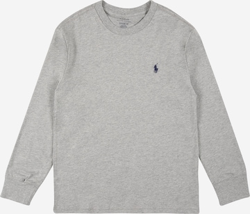 T-Shirt Polo Ralph Lauren en gris : devant