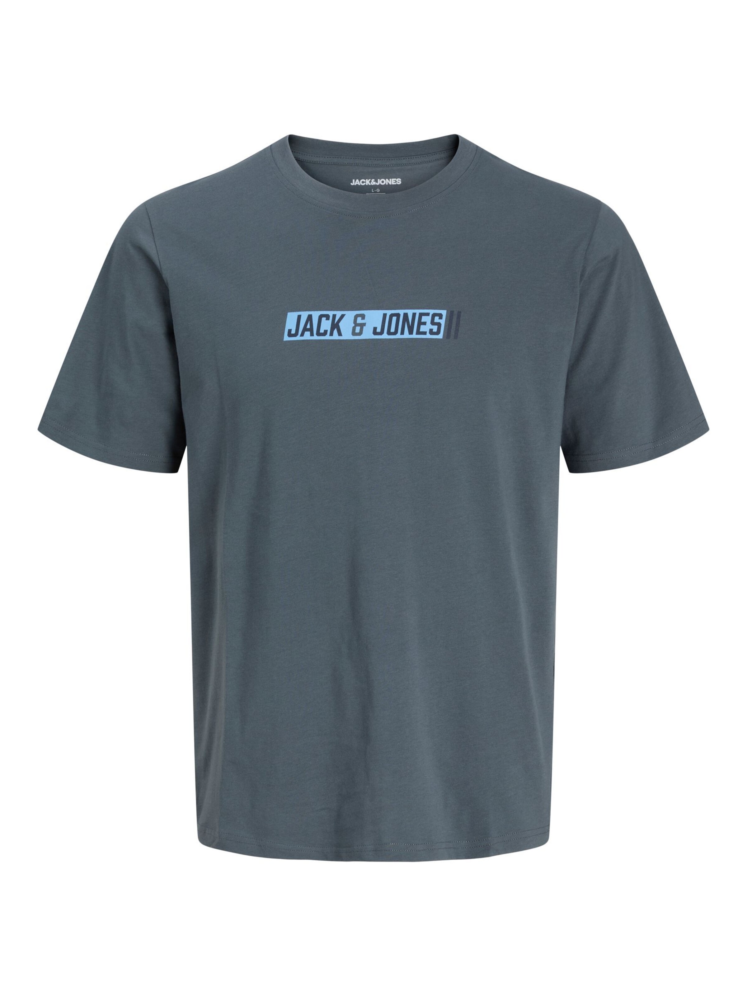 T-Shirt JACK & JONES en gris : devant