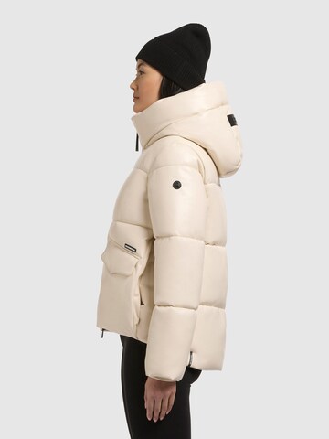 khujo Winter Jacket 'Aurora' in White