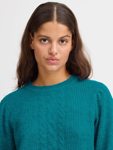ICHI Sweater 'Kamara MS3' in Blue