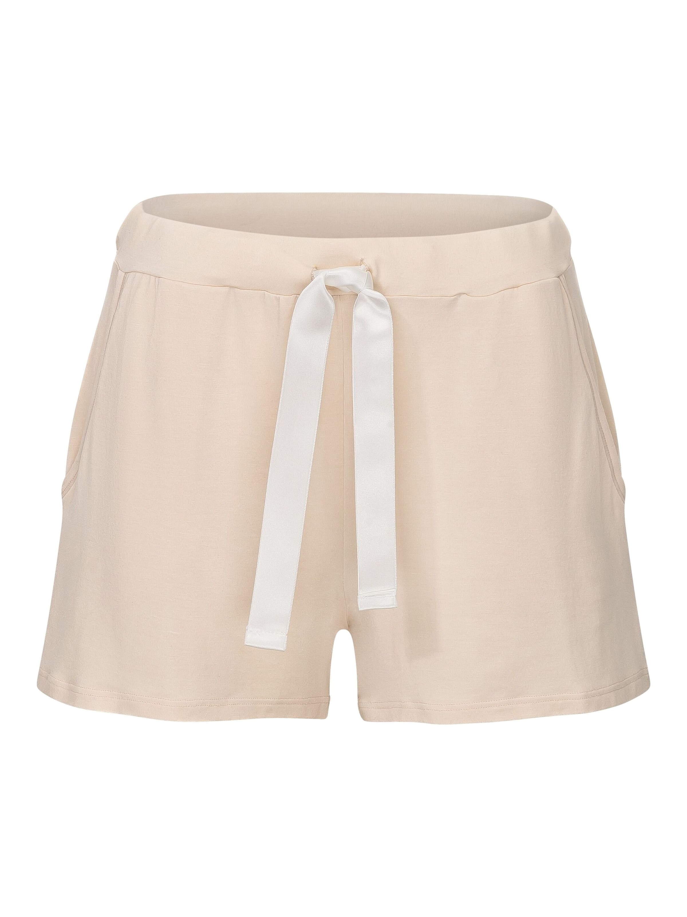 Pantalon de pyjama Myjama en beige : devant