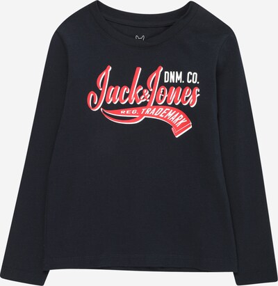 Jack & Jones Junior T-Shirt en bleu marine / rouge / blanc, Vue avec produit