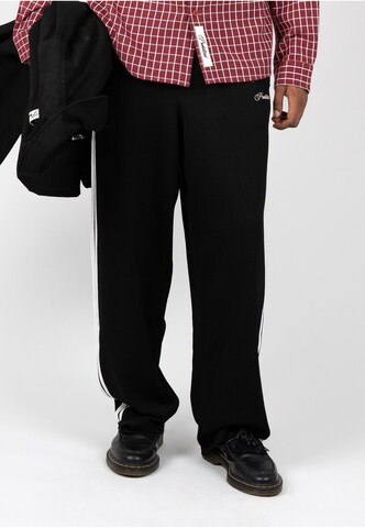 Regular Pantalon Prohibited en noir