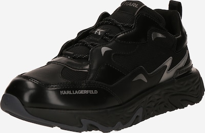 Karl Lagerfeld Matalavartiset tennarit 'BLAZE Strike' värissä tummanharmaa / musta / hopea, Tuotenäkymä