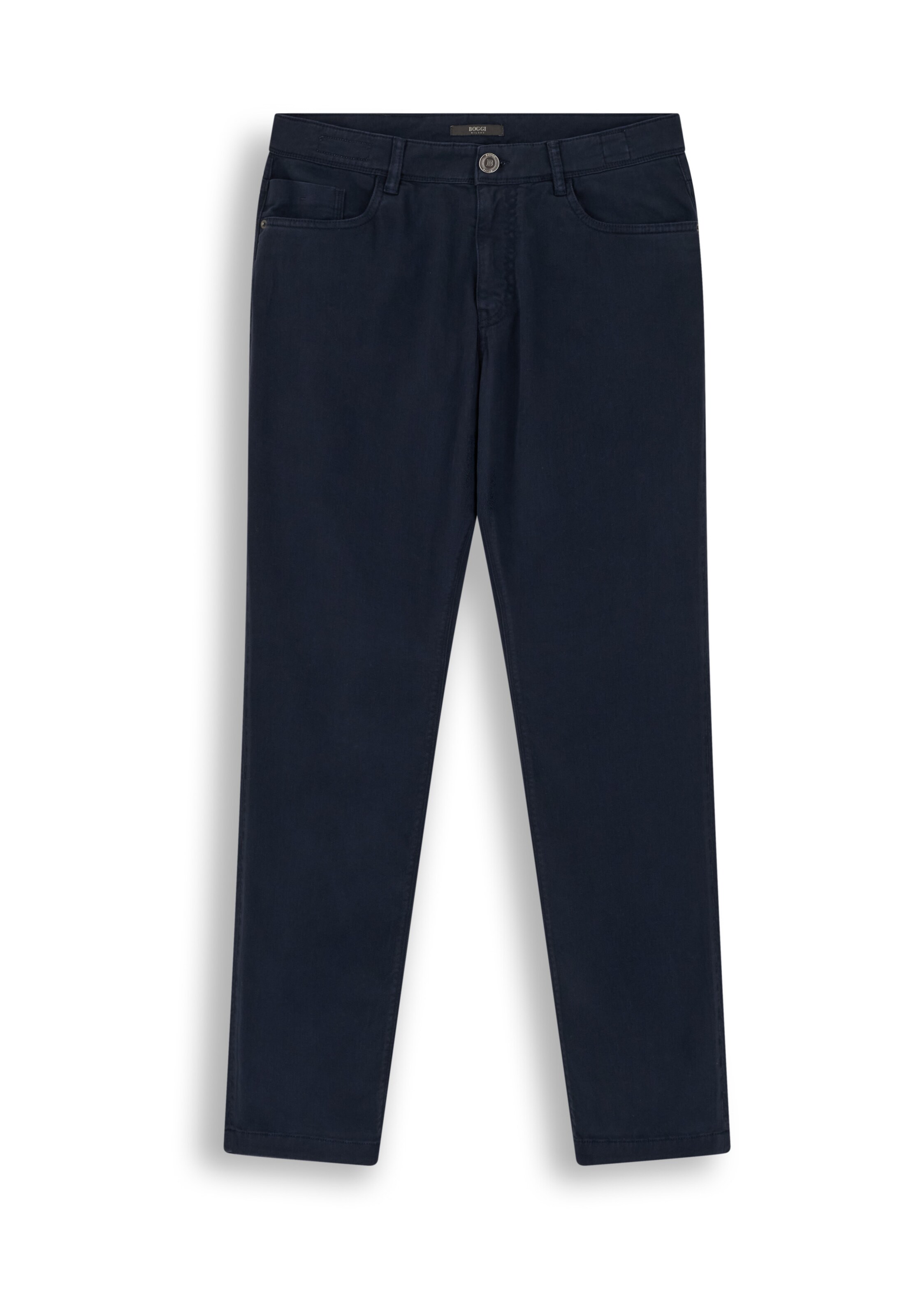 Boggi Milano Slimfit Chino in Blauw: voorkant