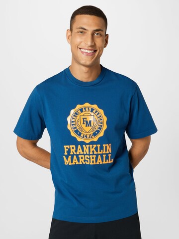 FRANKLIN & MARSHALL Shirt in Blue: front
