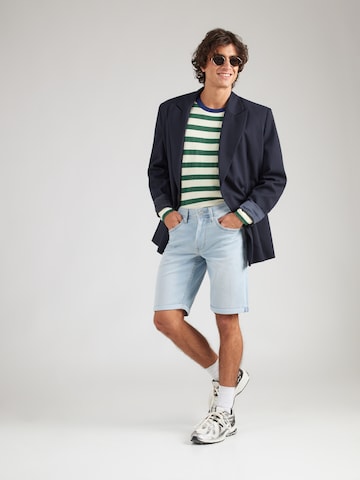 s.Oliver Regular Дънки 'Bermuda' в синьо
