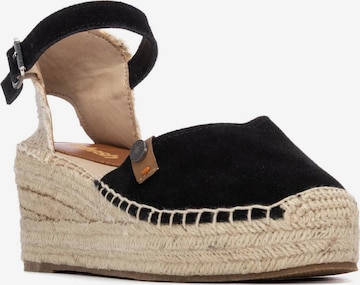 Refresh - Sandalias en negro: frente
