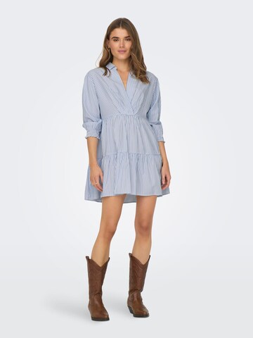 Robe 'ASHA SARAH' ONLY en bleu