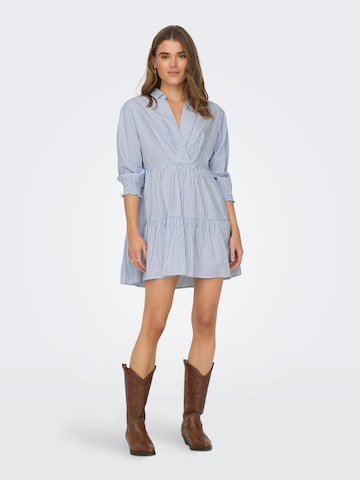 Robe 'ASHA SARAH' ONLY en bleu