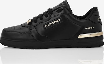Sneaker bassa 'Tiger.X' di Plein Sport in nero: frontale