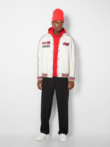 Bershka Jacke in Weiß