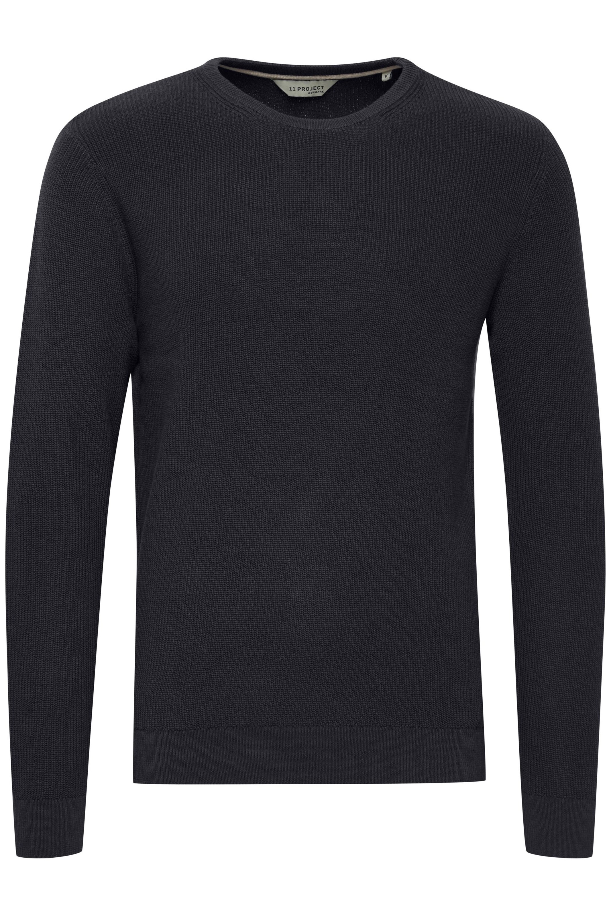 11 Project - Pullover 'Predwin' em preto: frente