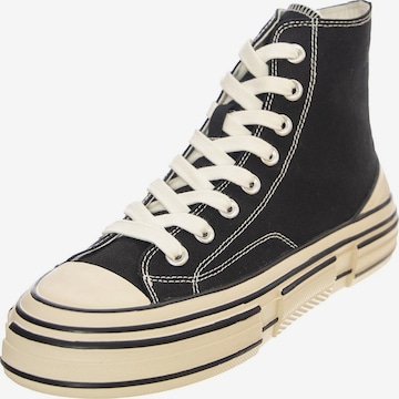 Jeffrey Campbell Sneakersy wysokie 'JC Play Endorphin-H Canvas Black Shoes' w kolorze czarny: przód