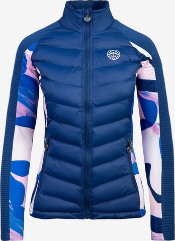 BIDI BADU Athletic Jacket 'Dania' in Blue: front