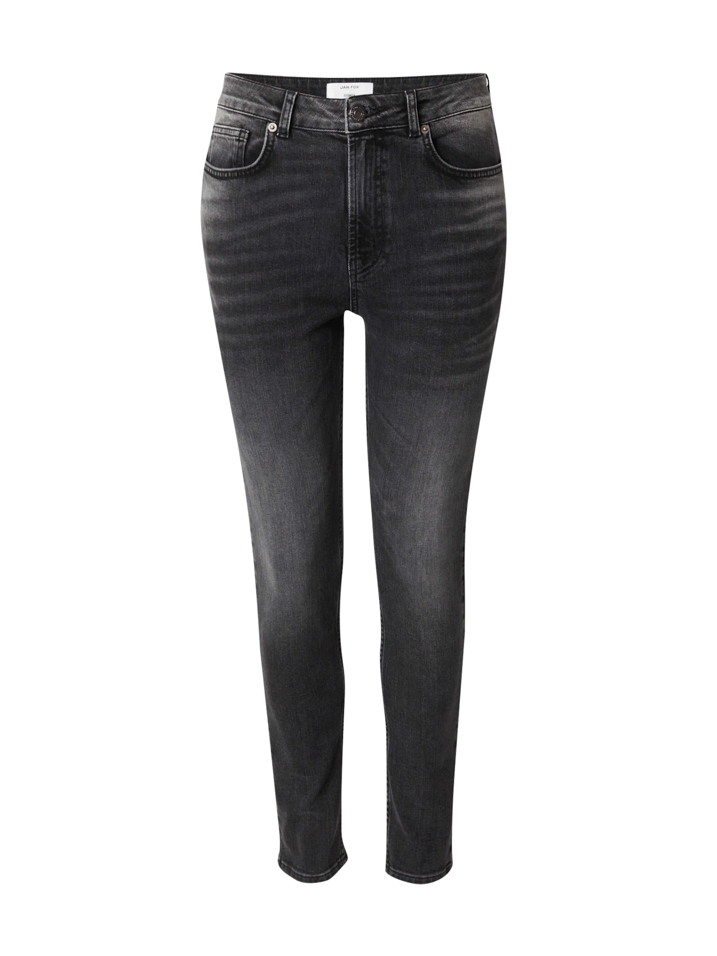 DAN FOX APPAREL Джинсы 'Lian' в Серый: спереди