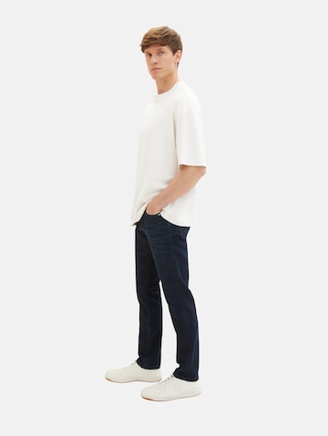 Coupe slim Jean 'Josh' TOM TAILOR en bleu