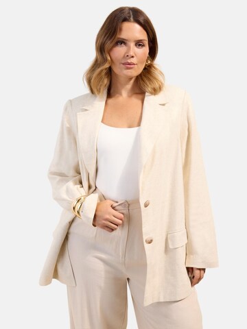 Friends Like These Blazer in Beige: Vorderseite