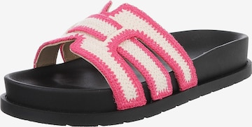 Ital-Design Pantolette in Pink: Vorderseite