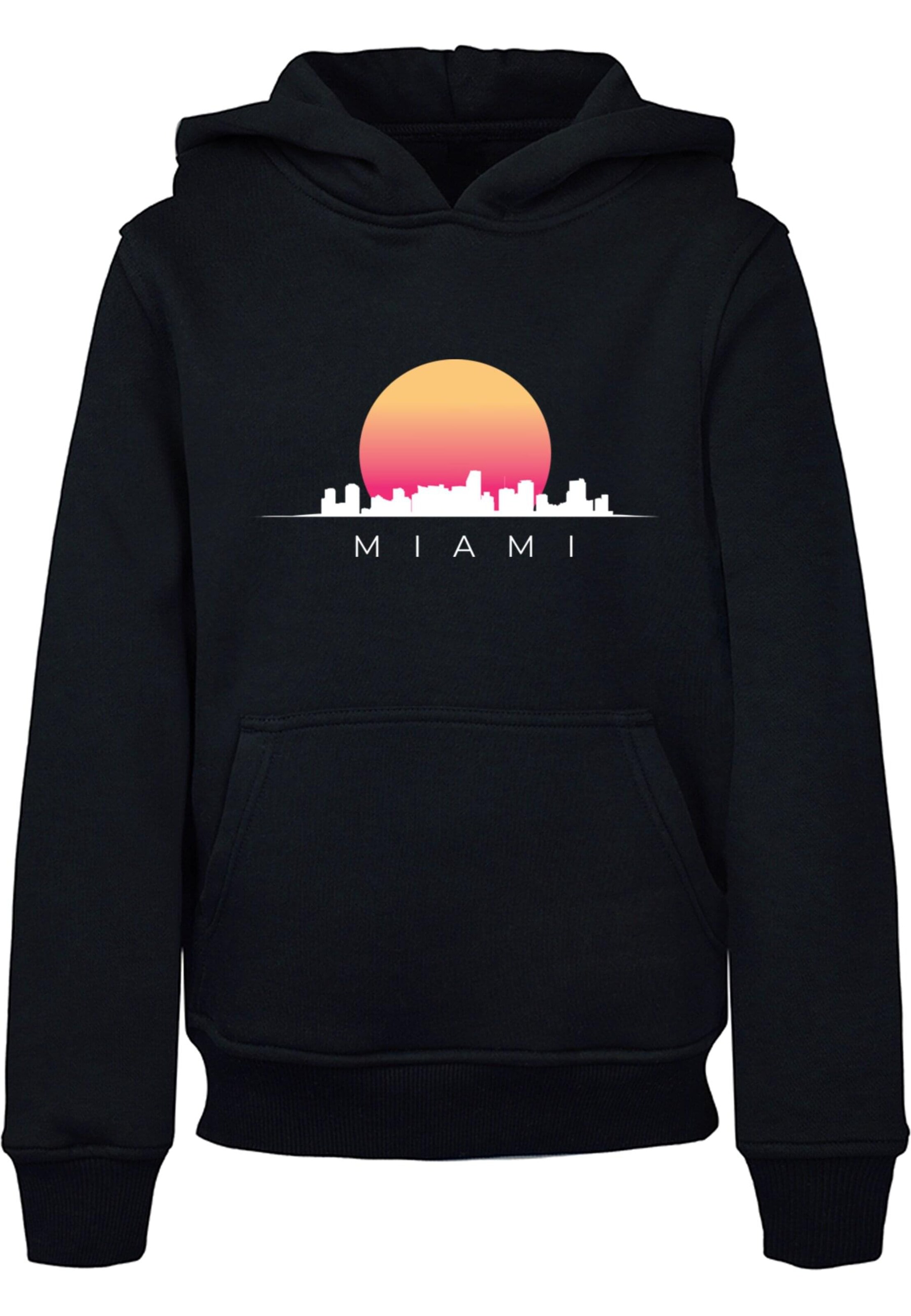 Merchcode Sweatshirt in Zwart: voorkant