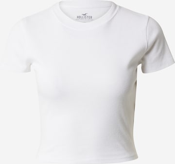 HOLLISTER T-shirt i vit: framsida