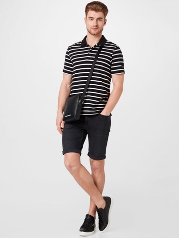 Calvin Klein Poloshirt in Schwarz