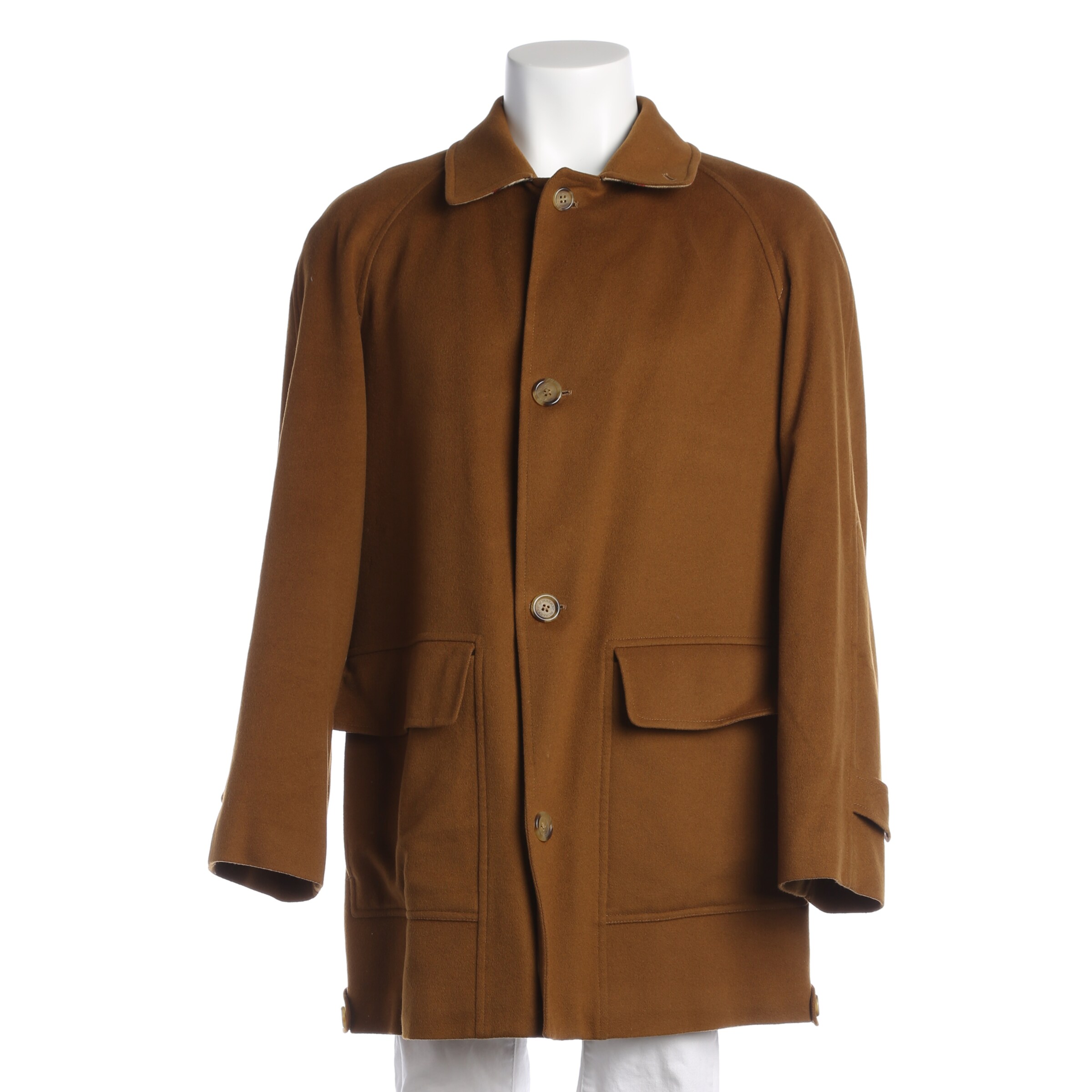 BURBERRY Übergangsjacke in S in braun, Produktansicht