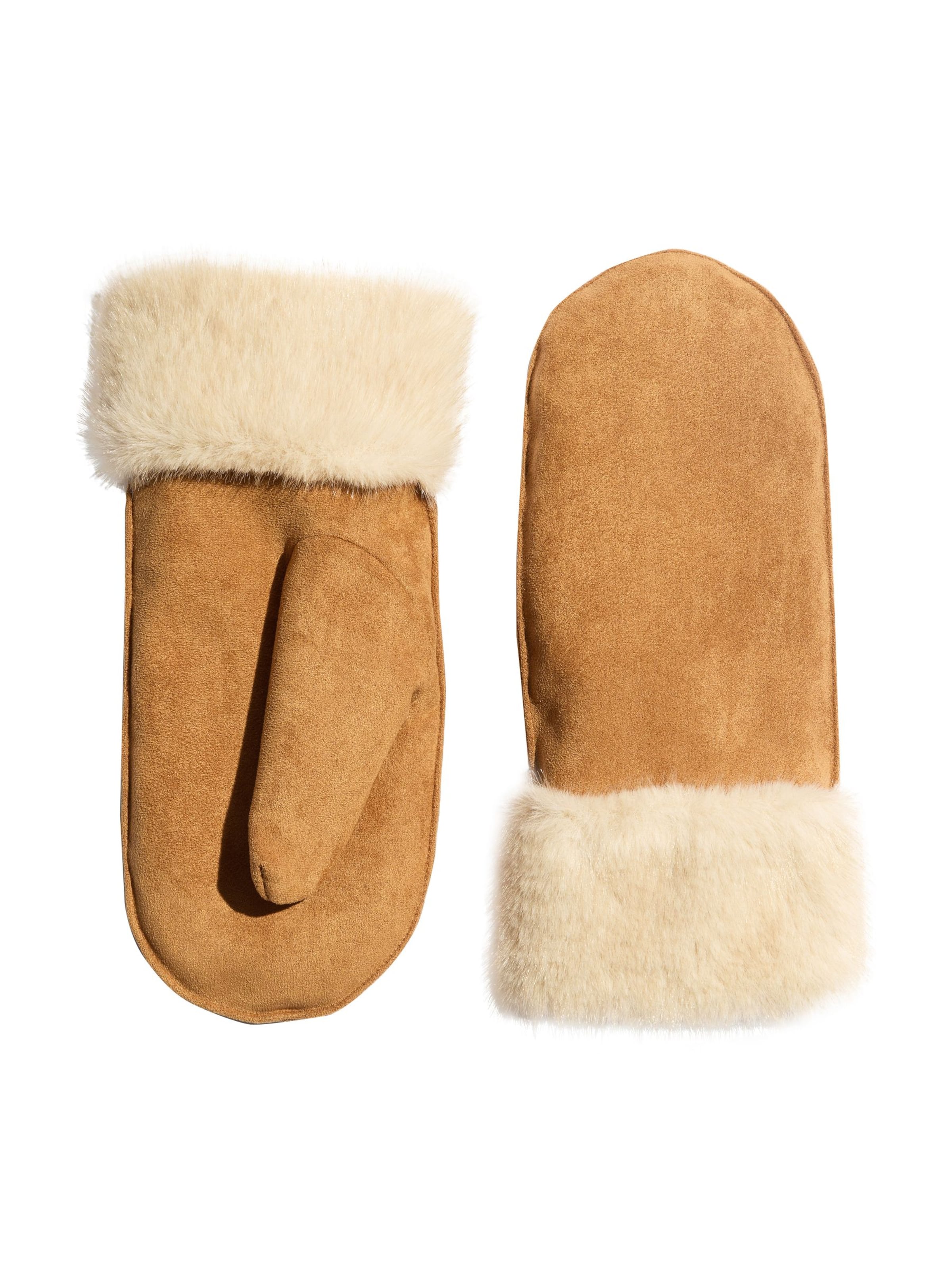 Friends Like These - Luvas de polegar em castanho: frente