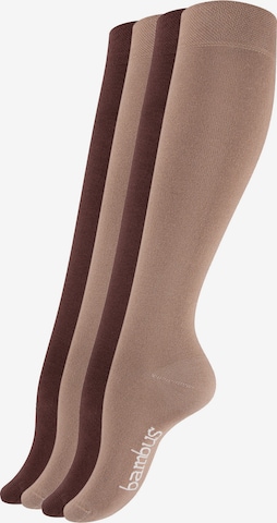 Vincent Creation Kniestrümpfe in Beige: Vorderseite